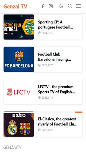 Genzai TV screenshot 2