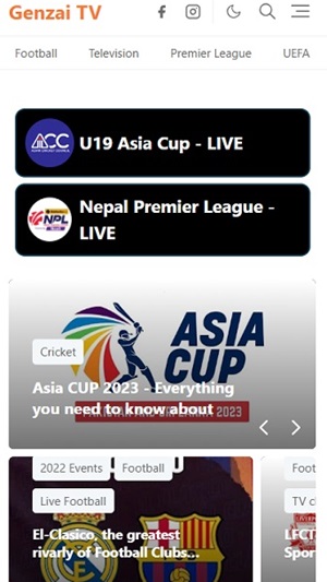 Genzai TV screenshot 1