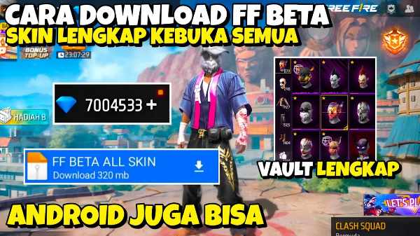 FF Beta Testing Seruapk screenshot 2