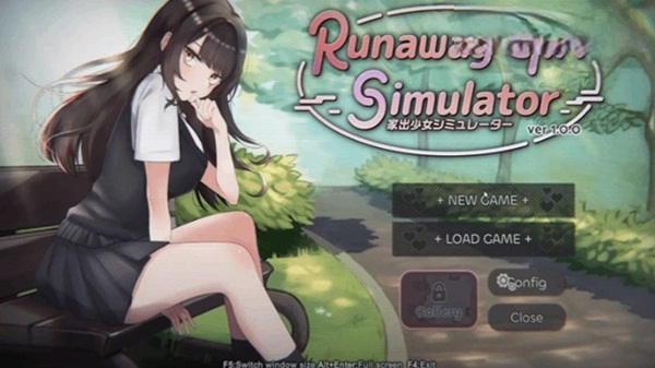 Runaway Girl Simulator screenshot 1