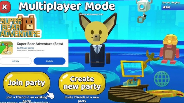 Super Bear Adventure Beta screenshot 1