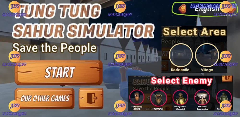 Tung tung tung Sahur Simulator screenshot 1
