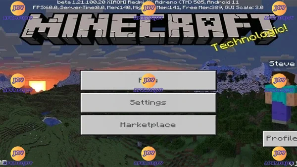 Minecraft 1.21.100.20 screenshot 3