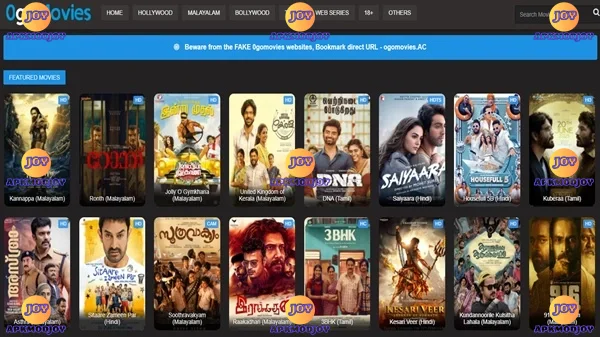 0gomovies App screenshot 1