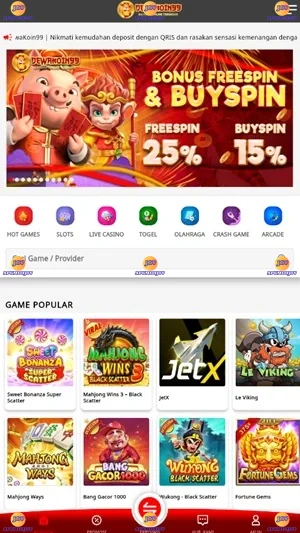 Dewakoin99 screenshot 1