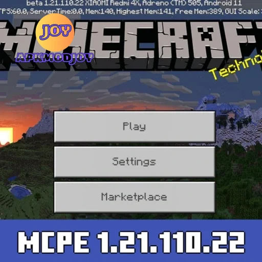 Minecraft 1.21.110.22