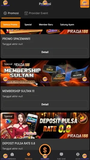 Prada188 screenshot 2