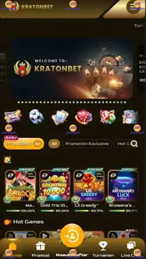 Kratonbet screenshot 2