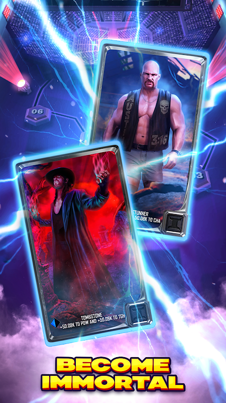 WWE SuperCard screenshot 1