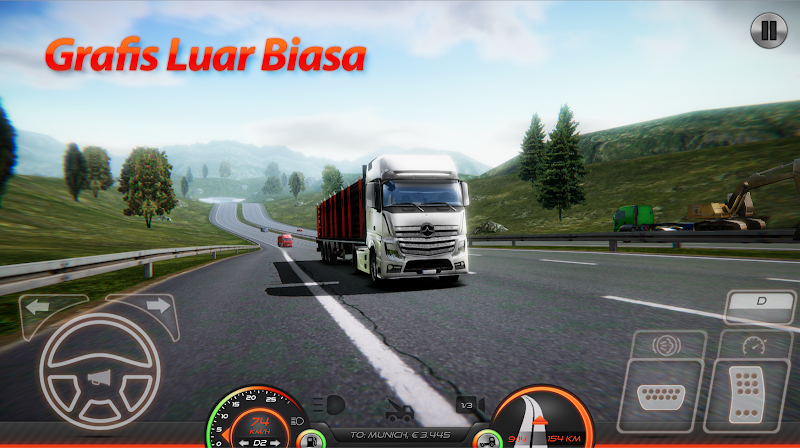 Simulator Truk: Eropa 2 screenshot 1