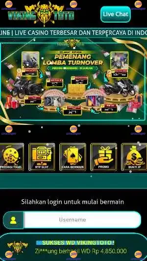 Vikingtoto screenshot 1