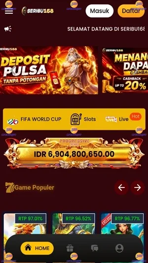 Seribu168 screenshot 3